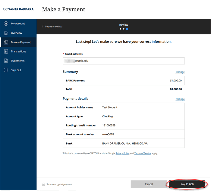 echeck pay