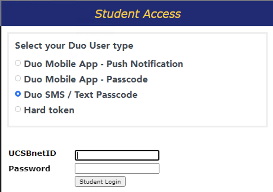 Duo student access image 1
